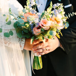 Kaycie's bridal bouquet. Photo by Rachel Dampolo.